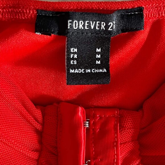 FOREVER 21 - Corset Crop Top 🌹 - Picture 4 of 4